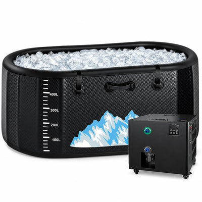 248-Gallon Inflatable Cold Plunge Tub with Hot & Cold Chiller