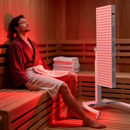Red Light Therapy Device with Stand - Fixed-Angle Pro Series Professional Edition | Horizontal & Vertical Dual-Mode Stable Base — product view 20